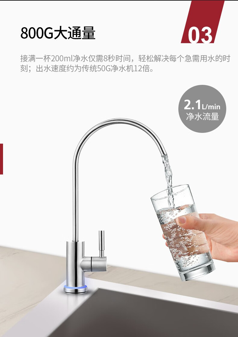 爱玛特RO反渗透纯水机IMT-RS8